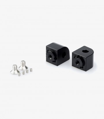Herrajes regulables estribera pasajero Puig Yamaha T-MAX 500, T-MAX 530, XJ6, XJ6 Diversion / F 20249N