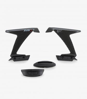 Alerones laterales Race 21570C para BMW S1000RR color Símil carbono de Puig