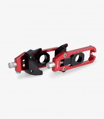 Tensor de cadena Puig Rojo 21954R para Honda CB650R Neo Sports Cafe (2019 - 2024), CBR650R (2019 - 2024)