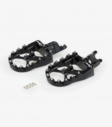 Estriberas Off-road 20557N Puig Kawasaki KX250/450 F/X (2000-24) Negro