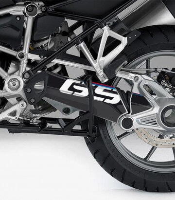 Swingarm Protector Kit 20153N Puig BMW R1200GS (13-18). R1250GS (18-24) Black