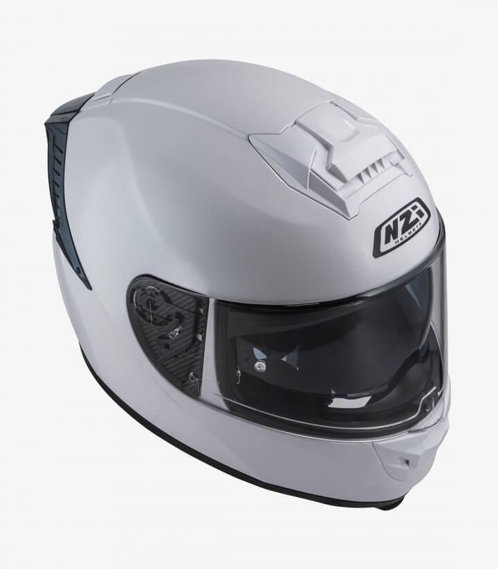 NZI Eurus 4 Stream Duo White Full Face Helmet