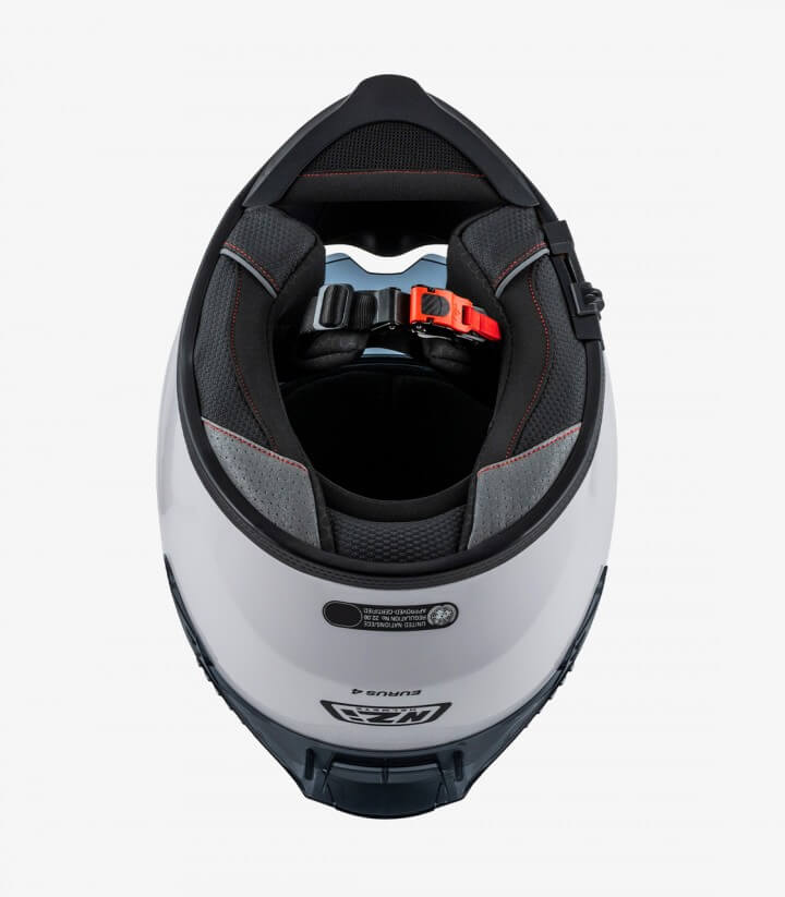 NZI Eurus 4 Stream Duo White Full Face Helmet