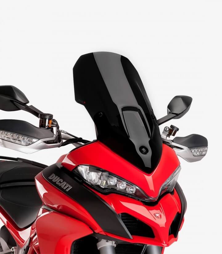 Ducati Multistrada 1200/1200S/950/Enduro Puig Touring Black Windshield 7623N