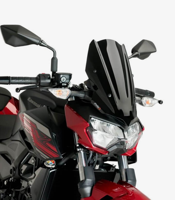 Cúpula Puig Naked New Generation Sport Kawasaki Z400 Negro 3548N