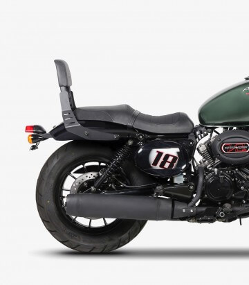Sissybar H0GV18SN SHAD para Hyosung Bobber GV125S/300S, GV 125 Aquila