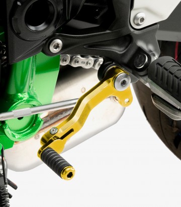 Palanca Cambio Puig 22125O para Kawasaki Z900 (23-25) / Z900SE (25) color Oro