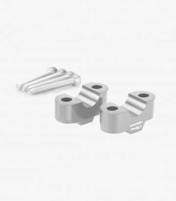 Puig Risers 21809P for BMW F750GS / F800GS (18-25) in Silver