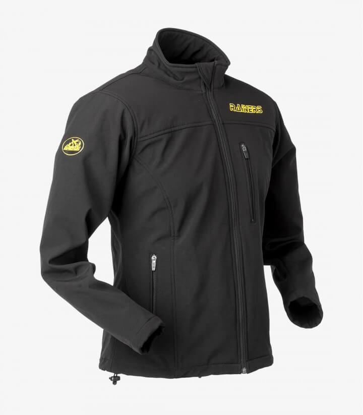 Leo black unisex Winter motorcycle Jacket by Rainers LEON
