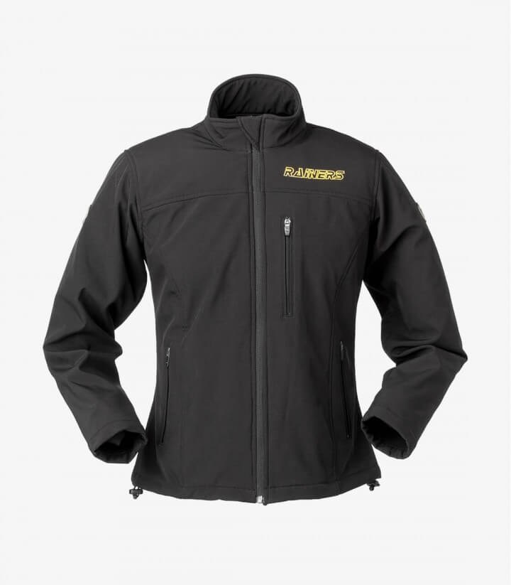 Leo black unisex Winter motorcycle Jacket by Rainers LEON