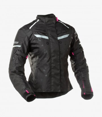 Chaqueta de Invierno para mujer Rainers Nevada negro y rosa NEVADAN