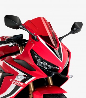 Honda CBR650R 2019 Puig Racing Red Windshield 3568R