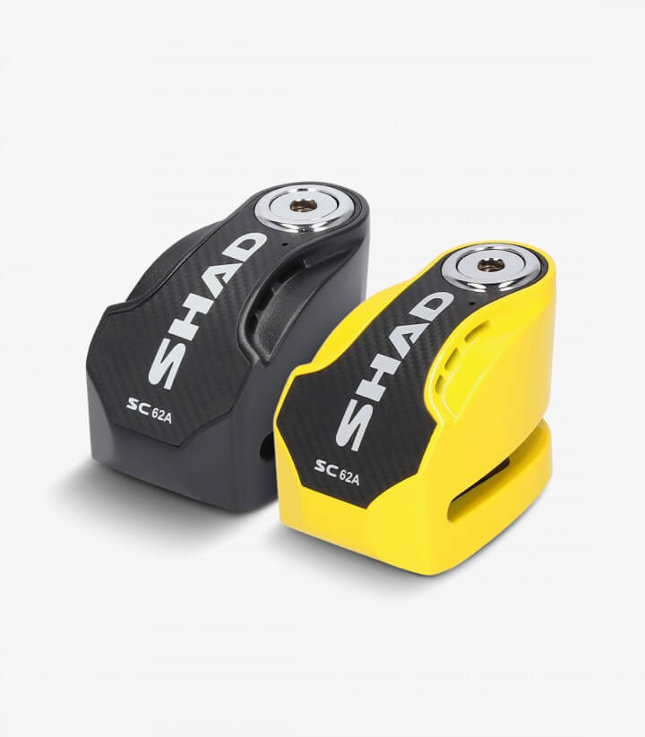 Candado Disco con Alarma SHAD SC62A Negro C0S6200A