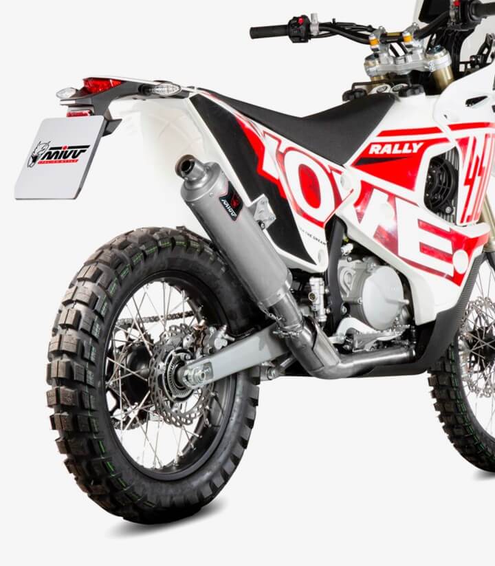 Escape MIVV Dakar Acero para KOVE 450 Rally (23-25) KO.001.LDKX