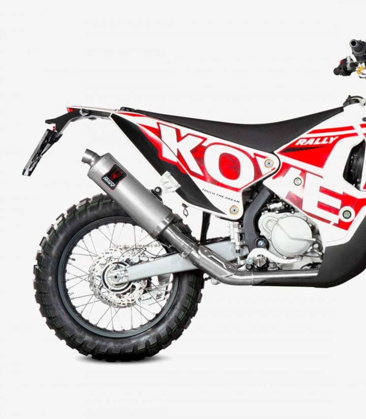 Escape MIVV Dakar Acero para KOVE 450 Rally (23-25) KO.001.LDKX