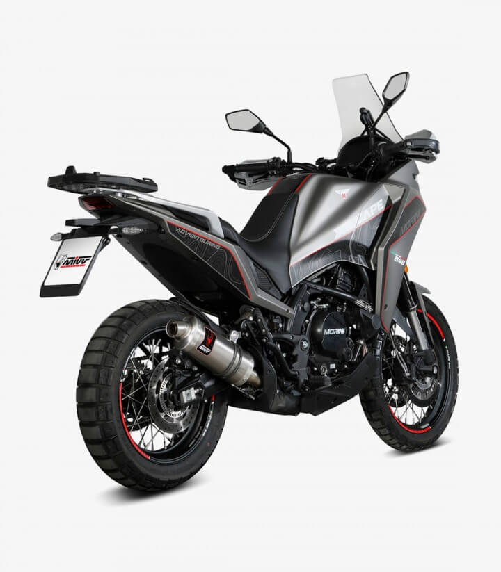 Escape MIVV Dakar Acero para Moto Morini X-Cape 650 (21-24) MM.001.LDKX