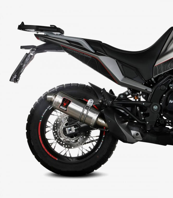 Escape MIVV Dakar Acero para Moto Morini X-Cape 650 (21-24) MM.001.LDKX