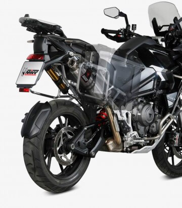 Escape MIVV Dakar Acero para Triumph Tiger 1200 GT / Rally / XR / XC / Pro (21–25) T.023.LDKX