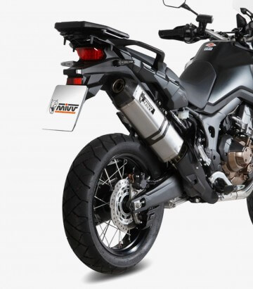 Escape MIVV Speed Edge Acero para Honda CRF 1000 L Africa Twin (16-19) H.059.LRX