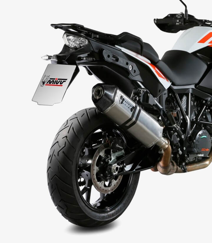 Escape MIVV Speed Edge Acero para KTM 1050 / 1090 / 1190 / 1290 Adventure / 1290 Super Adventure S/R (13-20) KT.017.LRX