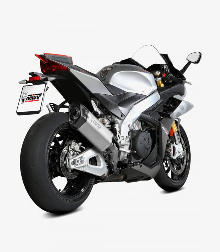 Escape MIVV SR-1 Titanio para Aprilia RSV4 / 1100 Factory / Tuono V4 1100 (21-24) A.015.LR1T