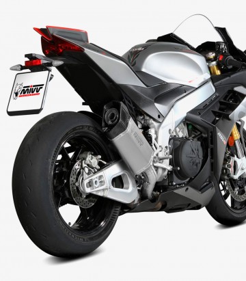 MIVV SR-1 Exhaust Titanium for Aprilia RSV4 / 1100 Factory / Tuono V4 1100 (21-25) A.019.SR1T