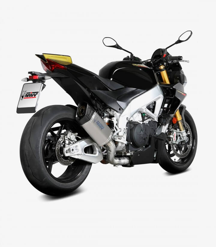 Escape MIVV SR-1 Titanio para Aprilia RSV4 / 1100 Factory / Tuono V4 1100 (21-25) A.019.SR1T