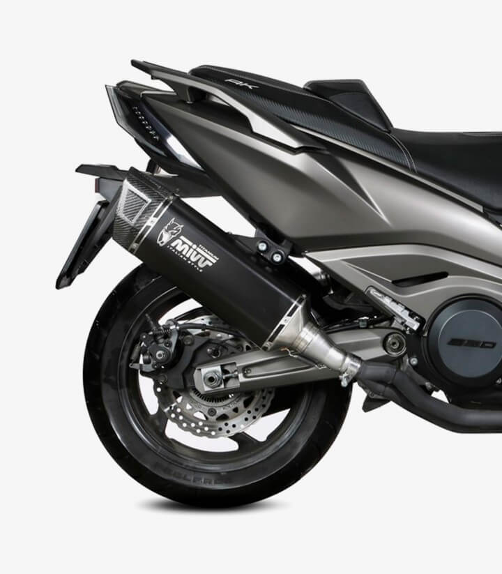 Escape MIVV SR-1 Titanio Negro para Kymco AK 550 (21-25) O.011.LR1TB