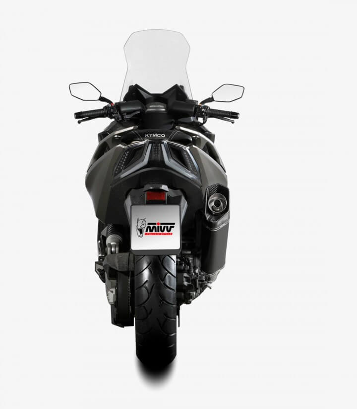 Escape MIVV SR-1 Titanio Negro para Kymco AK 550 (21-25) O.011.LR1TB