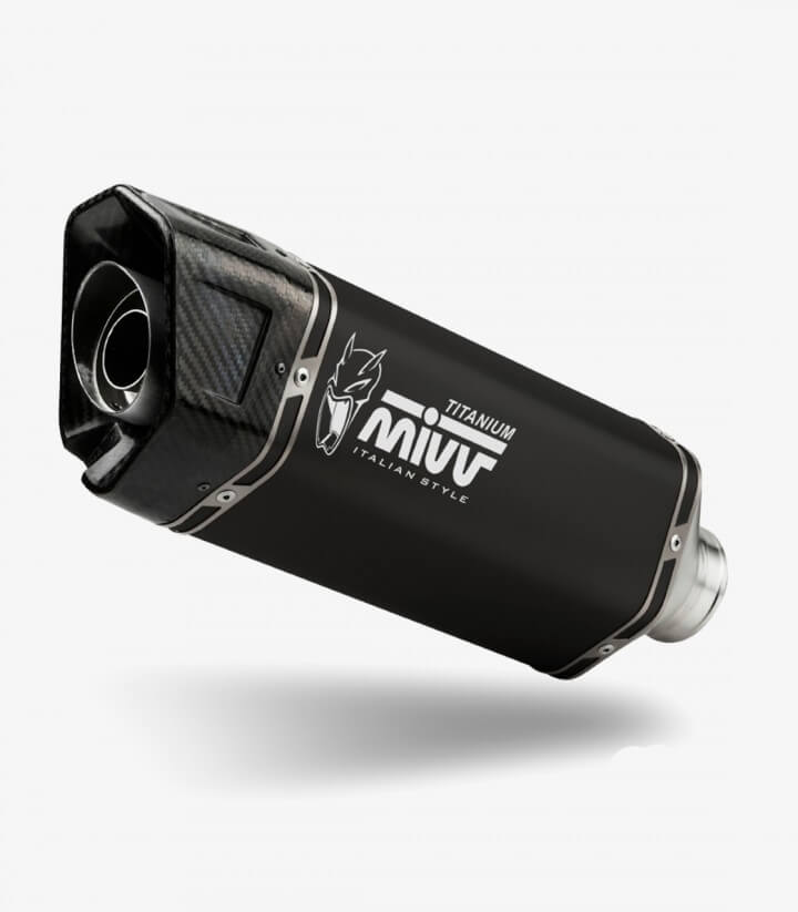 Escape MIVV SR-1 Titanio Negro para Kymco AK 550 (21-25) O.011.LR1TB