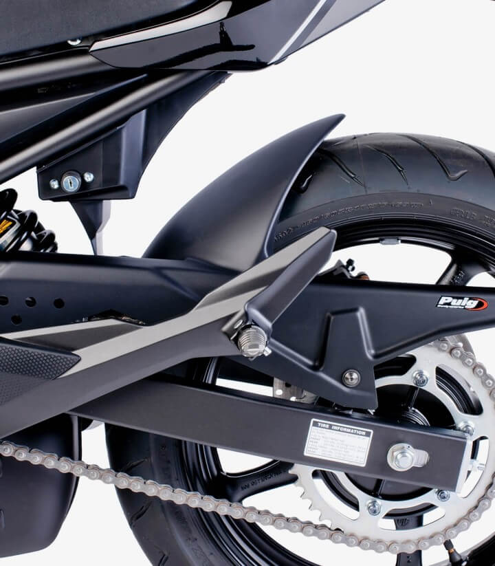Guardabarros trasero Yamaha XJ6/Diversion/F Tipo S Negro Puig 5035J