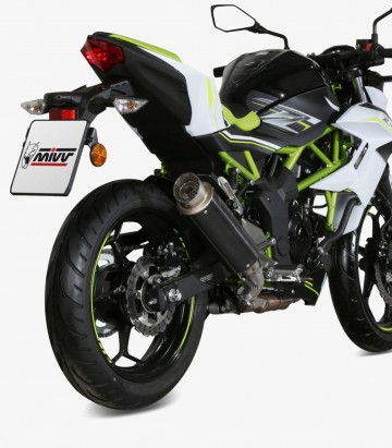 Escape MIVV GP PRO Negro para Kawasaki Ninja 125 / Z 125 (19-24) K.048.LXBP