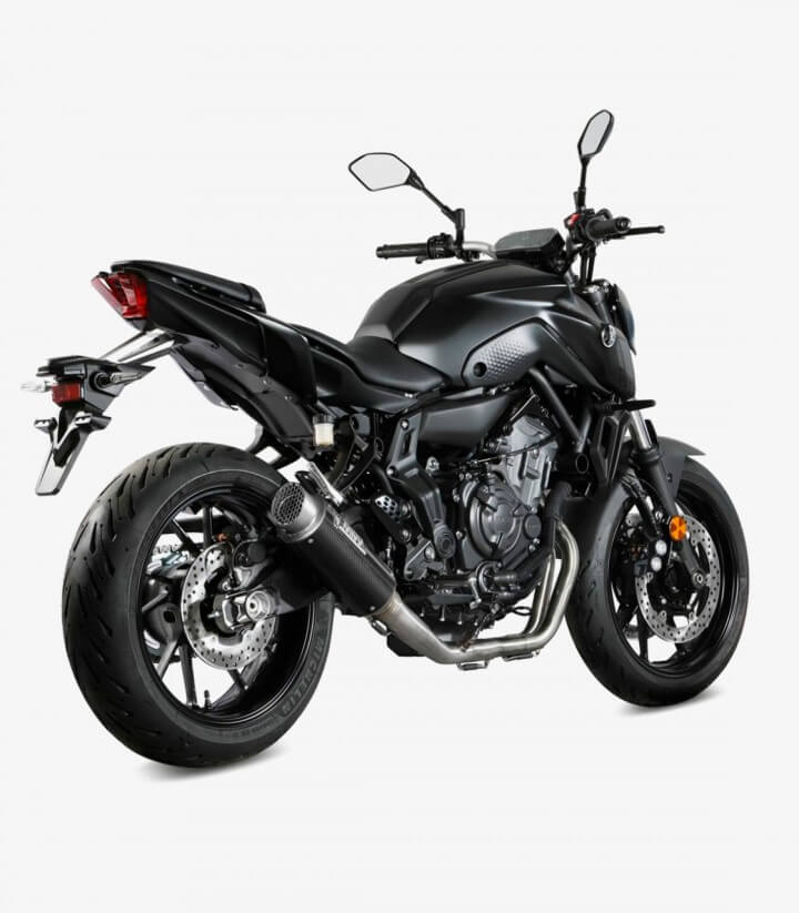 MIVV GP PRO Exhaust Carbon for Yamaha MT 07 / FZ 07 (21-24) Y.065.L2P