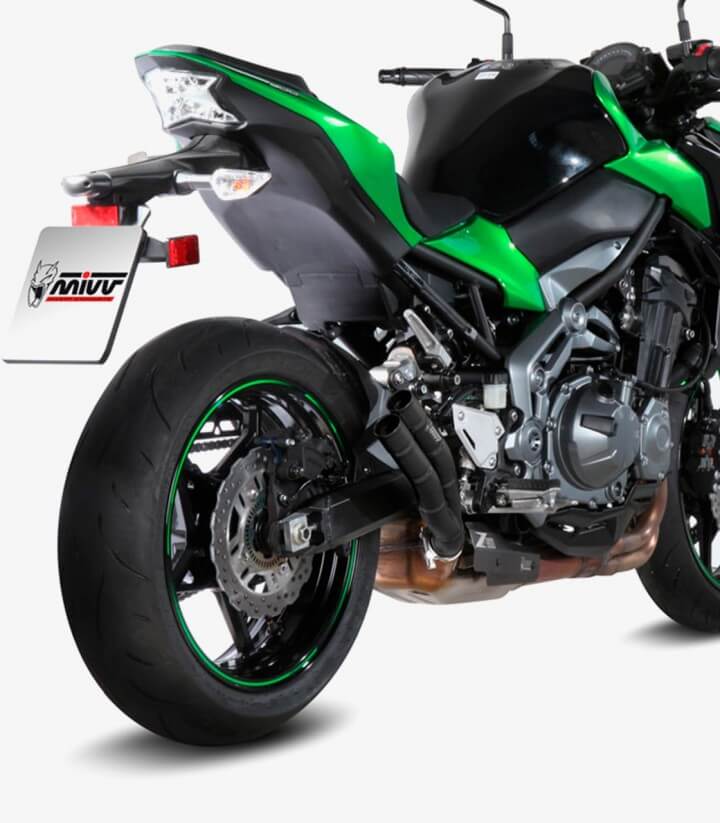 Escape MIVV Double Gun Negro para Kawasaki Z 900 (17-19), Z900 A2 (17-25) K.045.LDGB