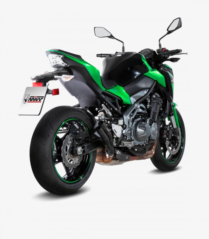Escape MIVV Double Gun Negro para Kawasaki Z 900 (17-19), Z900 A2 (17-25) K.045.LDGB