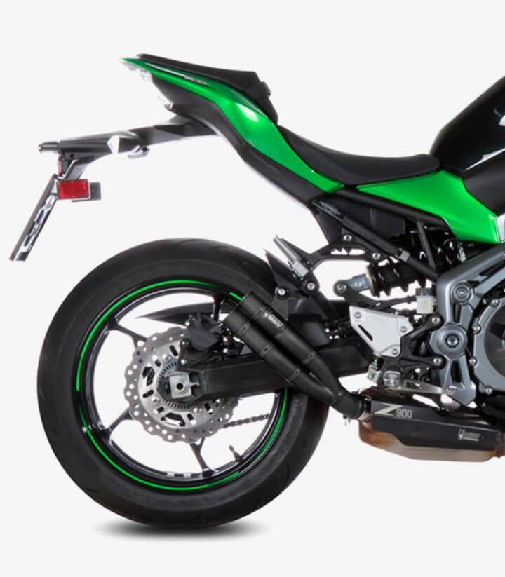 Escape MIVV Double Gun Negro para Kawasaki Z 900 (17-19), Z900 A2 (17-25) K.045.LDGB