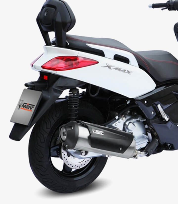 Escape MIVV Urban Acero para MBK Kilibre / Yamaha Versity / X-City / X-Max 250 (03-16) C.YA.0006.B