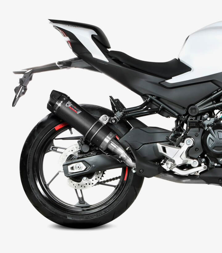 MIVV GP Exhaust Carbon for CF MOTO 450 NK (23-25) CF.004.L2SC