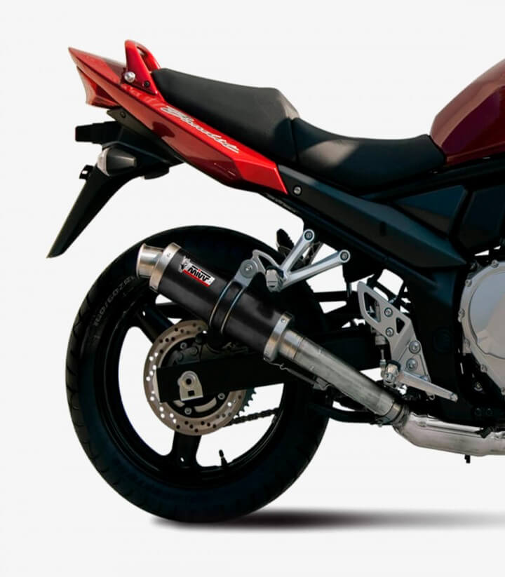 MIVV GP Exhaust Black for Suzuki GSF 650 Bandit / GSX 650 F (07-15) S.030.LXB