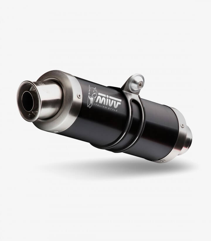 MIVV GP Exhaust Black for Suzuki GSF 650 Bandit / GSX 650 F (07-15) S.030.LXB
