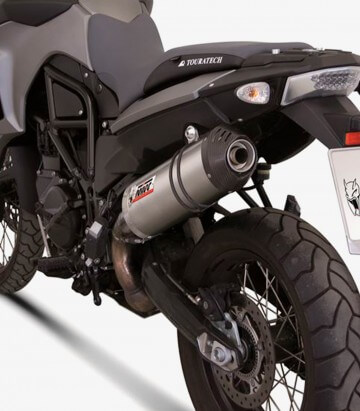 MIVV Oval Exhaust Titanium for BMW C 650 GT, F 650/800 GS (08-17) B.007.LNC