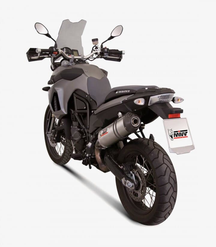 MIVV Oval Exhaust Titanium for BMW C 650 GT, F 650/800 GS (08-17) B.007.LNC