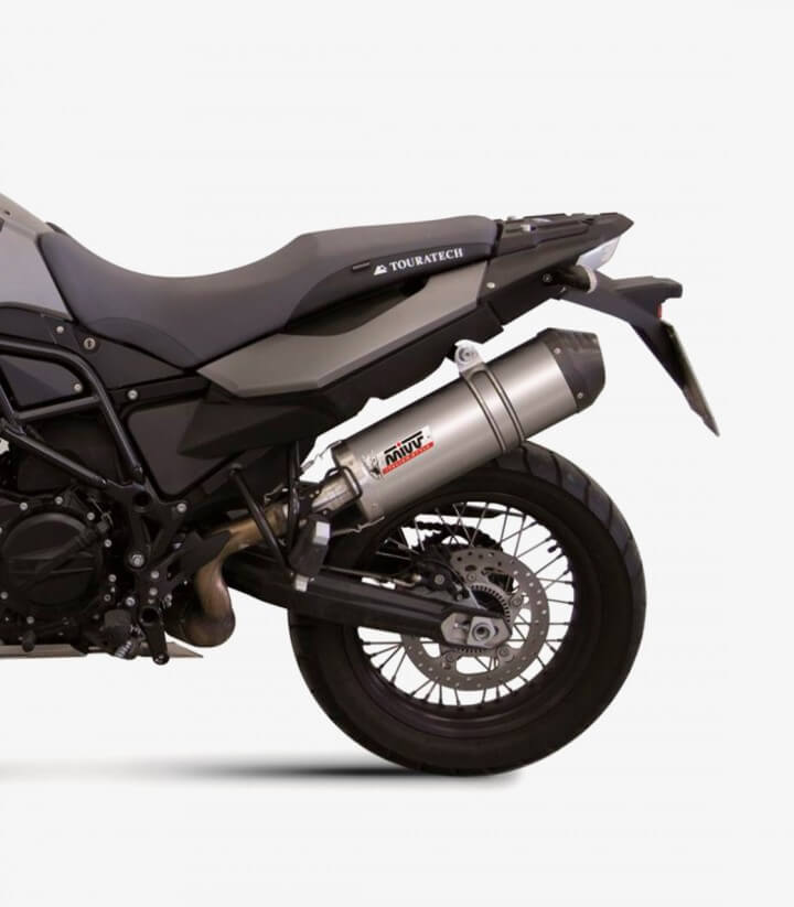 MIVV Oval Exhaust Titanium for BMW C 650 GT, F 650/800 GS (08-17) B.007.LNC