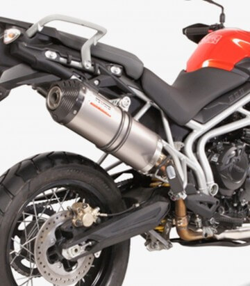 Escape MIVV Oval Titanio para Triumph Tiger 800 / XC / XR (11-22) T.011.LNC 