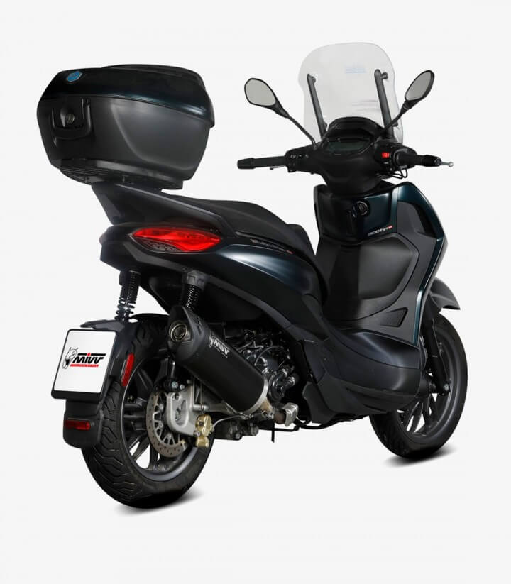 Escape MIVV Mover Negro para Piaggio Beverly 300 (21-25) MV.PG.0006.LV