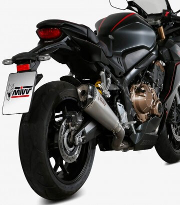 MIVV Delta Race Exhaust Stainless steel for Honda CB/R 650 R (19-23) H.072.LDRX