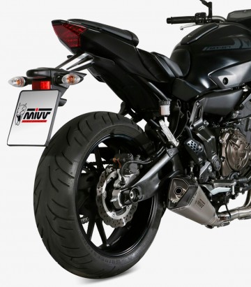 MIVV Delta Race Exhaust Stainless steel for Yamaha MT 07 / FZ 07 (14-20) Y.044.LDRX