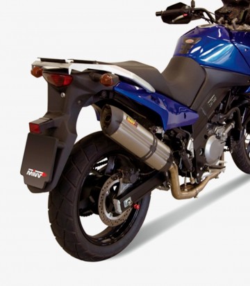 MIVV Suono Exhaust Stainless Steel for Suzuki DL 650 V-Strom (04-06) S.019.L7