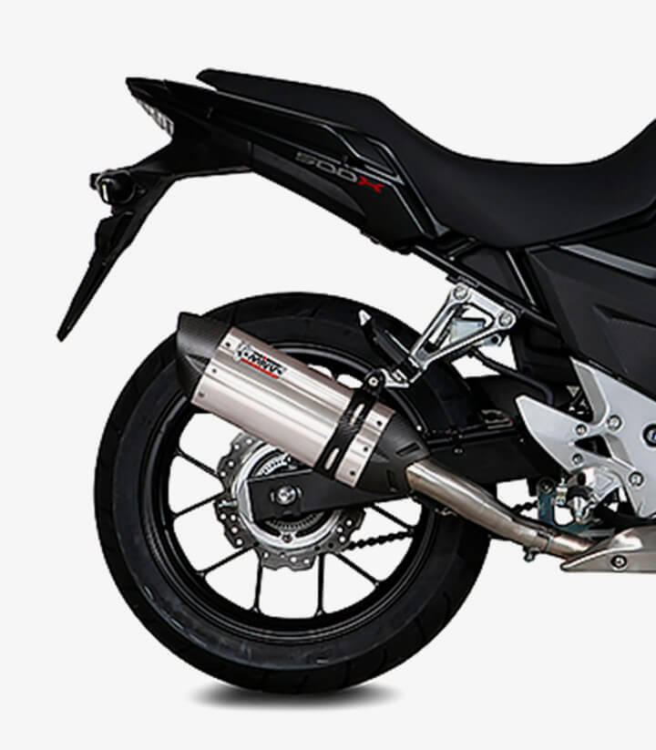 MIVV Suono Exhaust Stainless Steel for Honda CB 500 X (16-16) H.061.L7