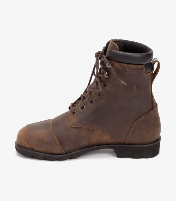 Botas de moto unisex Rainers Verona marrón VERONAMR